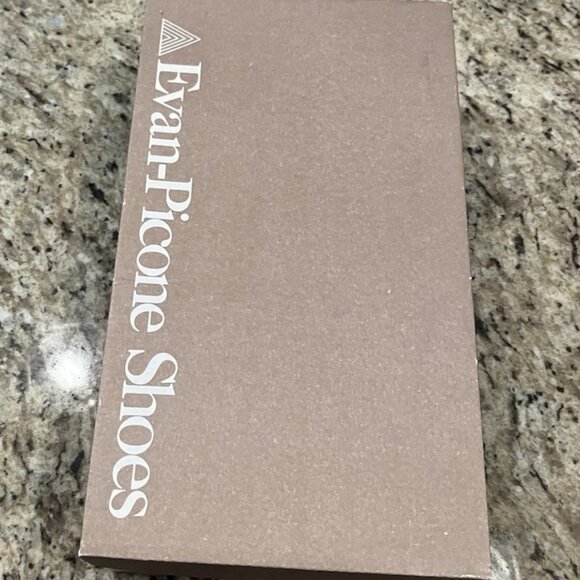 Vintage Evan Picone Women’s Espadrilles 6.5M Navy Canvas Flats Peep Toe Spain - Picture 8 of 10